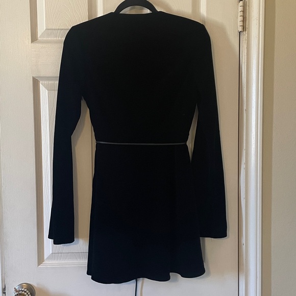 STAUD Black Long Sleeve Dress - Picture 6 of 11
